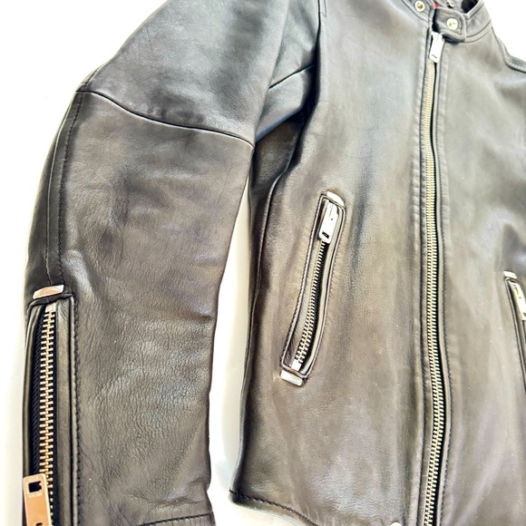 DIESEL L-ROSHI Leather jacket - Picture 3 of 15